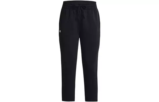 Женские трикотажные спортивные штаны Under Armour, цвет Black