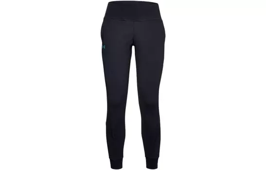 Женские трикотажные спортивные штаны Under Armour, цвет Black