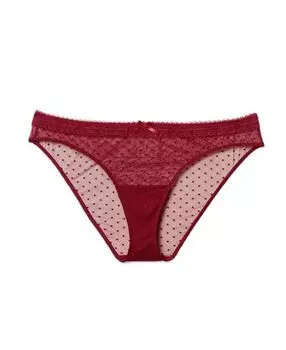 Женские трусики бикини больших размеров Cassandra Adore Me, красный