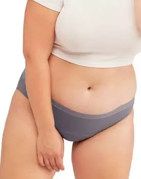 Женские трусики-бикини больших размеров Joyja Katelin, устойчивые к периоду менструации Adore Me, цвет excalibur