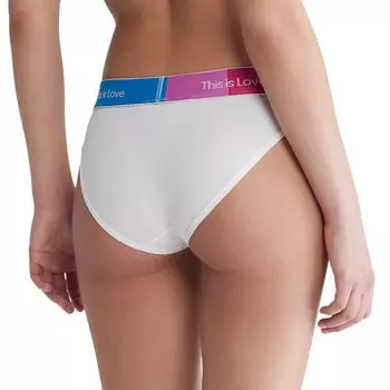 Женские трусики бикини Calvin Klein This Is Love с цветными блоками QF7256 Calvin Klein