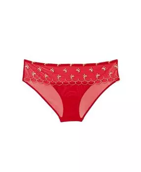 Женские трусики-хипстеры Bettie — праздничное издание! Adore Me, красный