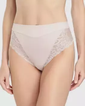 Женские трусики Janira из кружева с цветочным принтом, цвет Natural