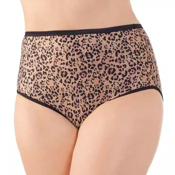 Женские трусики с подсветкой Vanity Fair 13109, цвет Toffee Leopard Print