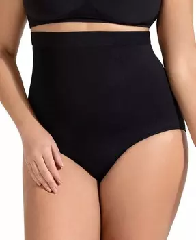 Женские трусики с завышенной талией 54008 Shapermint Essentials, черный