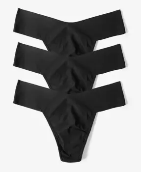 Женские трусики-стринги Breathe Natural, 3 комплекта нижнего белья, 6J1661B3PK Hanky Panky, бежевый