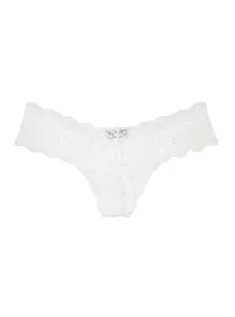 Женские трусики-стринги Never Say Never Cutie в белом цвете Cosabella