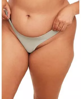 Женские трусики-стринги Thalia больших размеров Nueskin, белый