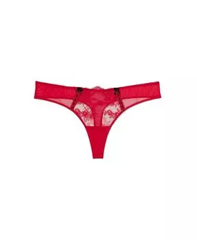 Женские трусики-стринги Yara больших размеров Adore Me, красный