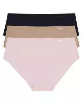 Женские трусы-хипстер Litewear Cut Anywear, 3 шт DKNY, мультиколор