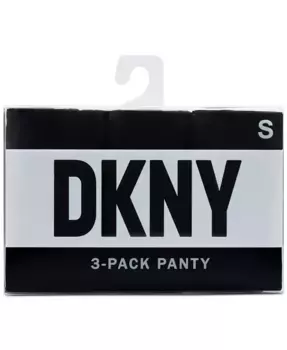 Женские трусы-хипстер Litewear Cut Anywear, 3 шт., модель DK5028BP3 DKNY, черный