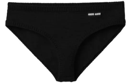 Женские трусы Miu Miu, черный