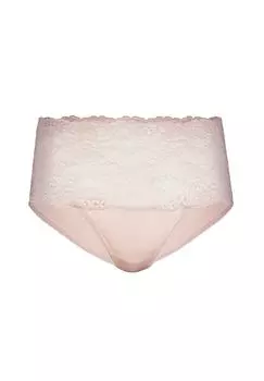 Женские трусы с кружевным поясом и завышенной талией Sensual Secrets CALIDA, цвет Lace Parfait Pink