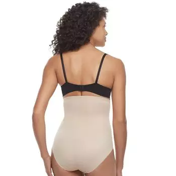 Женские трусы с высокой талией Inside Magic Naomi & Nicole Shapewear 7925 Naomi & Nicole, черный
