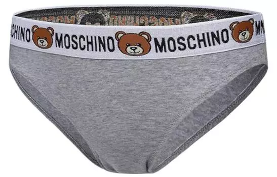 Женские трусы-слипы MOSCHINO, серый