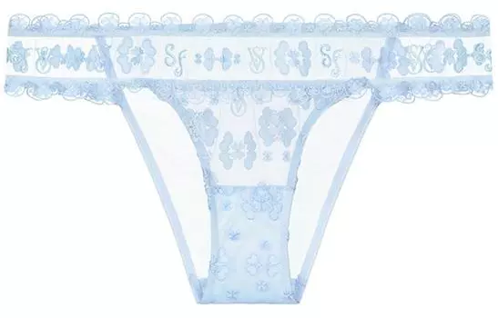 Женские трусы-слипы Victoria's Secret, 1 Pack (Pure Love Blue)