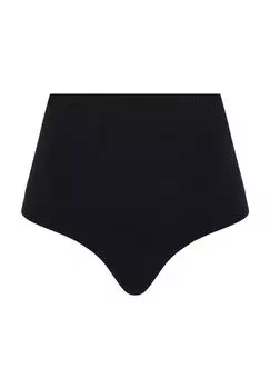 Женские трусы Smooth Comfort с высокой талией и логотипом CHANTELLE, черный