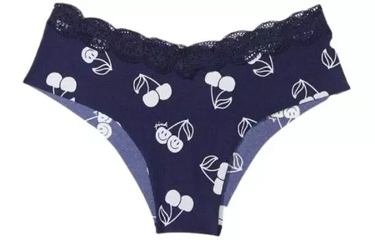 Женские трусы VICTORIA'S SECRET, 1 упаковка, цвет морской волны, 1 Pack (Marine Blue)