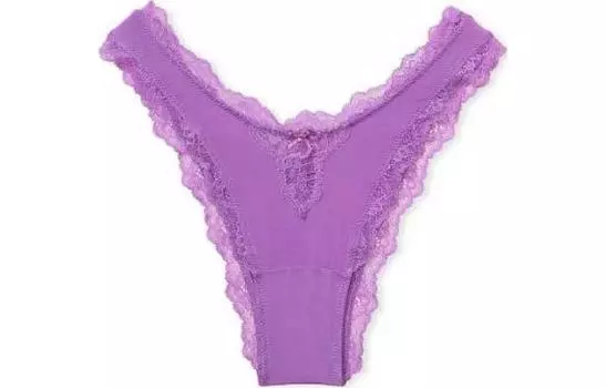 Женские трусы VICTORIA'S SECRET, 1 упаковка, гламурные, фиолетовые