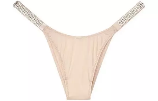 Женские трусы VICTORIA'S SECRET, 1 упаковка, телесно-розовые