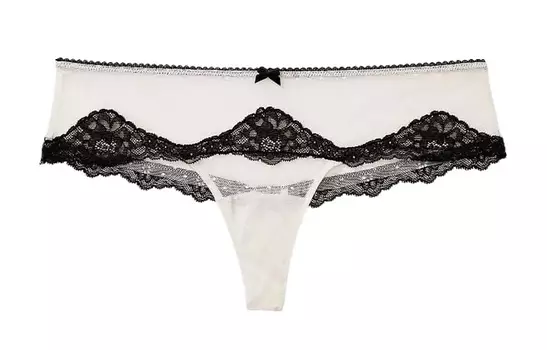 Женские трусы Victoria's Secret, цвет 1 Motoiri (coconut white)