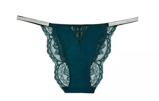 Женские трусы Victoria's Secret, цвет 1 Motoiri (ivy green)