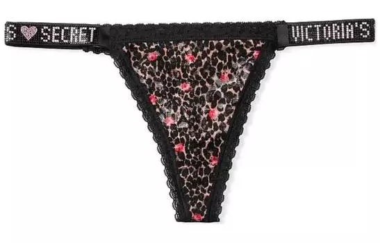Женские трусы Victoria's Secret, цвет 1 Pack (Black)