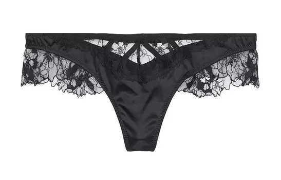 Женские трусы Victoria's Secret, цвет 1 Pack (Black)