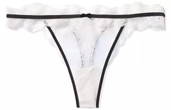 Женские трусы Victoria's Secret, цвет 1 Motoiri (coconut white)