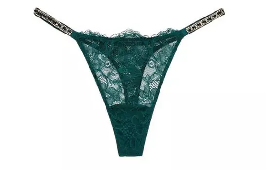 Женские трусы Victoria's Secret, цвет 1 Motoiri (ivy green)