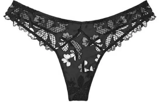 Женские трусы Victoria's Secret, цвет 1 Pack (Black)