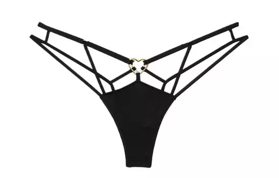 Женские трусы Victoria's Secret, цвет 1 Pack (Black)
