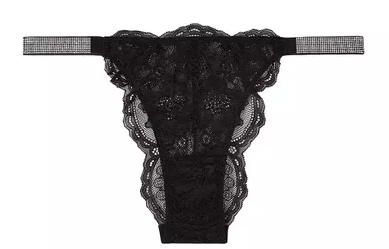 Женские трусы Victoria's Secret, цвет 1 Pack (Black)