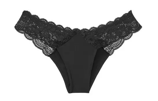 Женские трусы Victoria's Secret, цвет 1 Pack (Black)