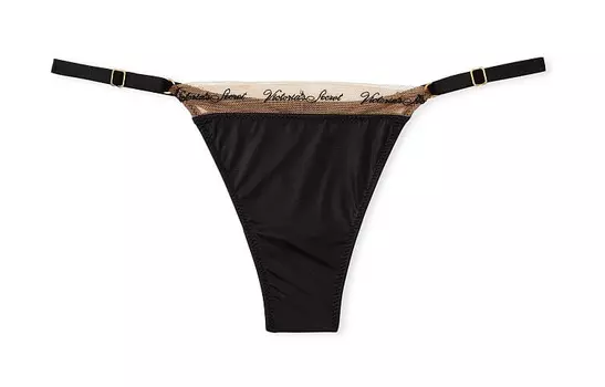 Женские трусы Victoria's Secret, цвет 1 Pack (Black)