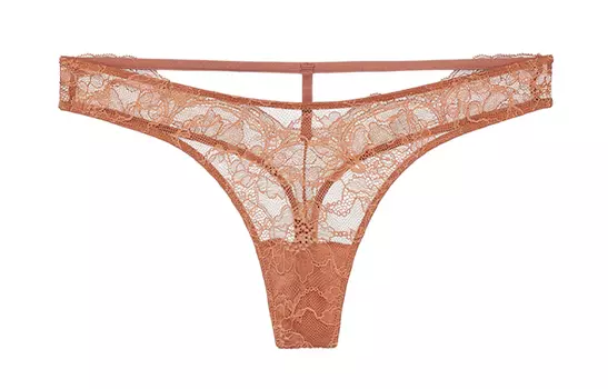 Женские трусы Victoria's Secret, цвет 1 strip (brown)