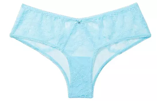 Женские трусы Victoria's Secret, цвет 1 strip (aqua blue)