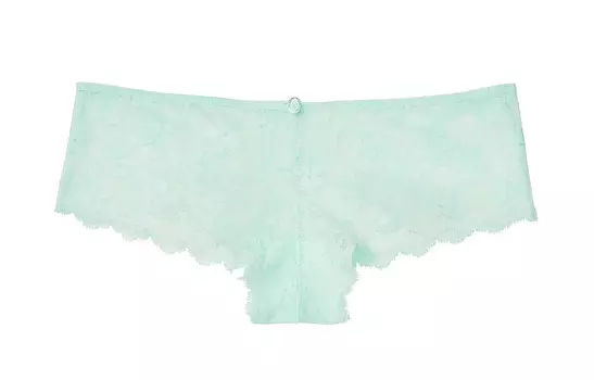 Женские трусы Victoria's Secret, цвет 1 strip (aqua blue)