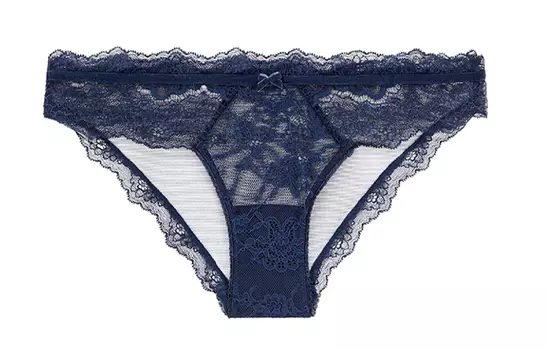 Женские трусы Victoria's Secret, цвет 1 strip (navy blue)