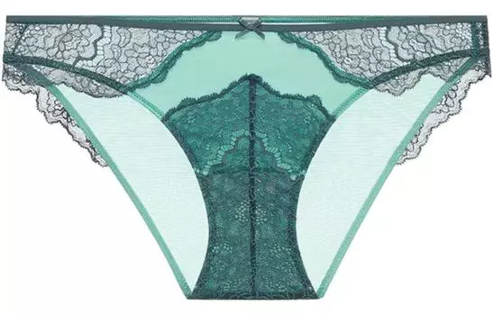 Женские трусы Victoria's Secret, цвет 1 strip (green)