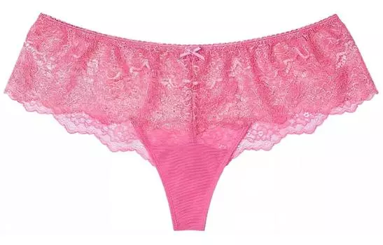 Женские трусы Victoria's Secret, цвет 1 strip (pink)