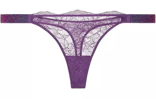 Женские трусы Victoria's Secret, цвет 1 strip (purple)