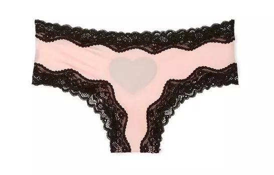 Женские трусы Victoria's Secret, цвет 1 strip (pink)