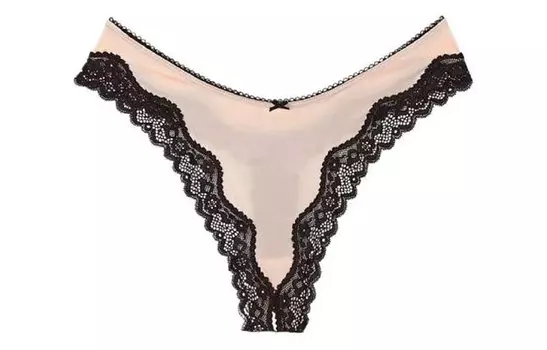 Женские трусы Victoria's Secret, цвет 1 strip (pink)