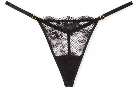 Женские трусы Victoria's Secret, цвет 1 Pack (Black)