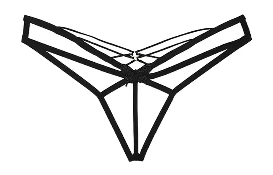 Женские трусы Victoria's Secret, цвет 1 Pack (Black)