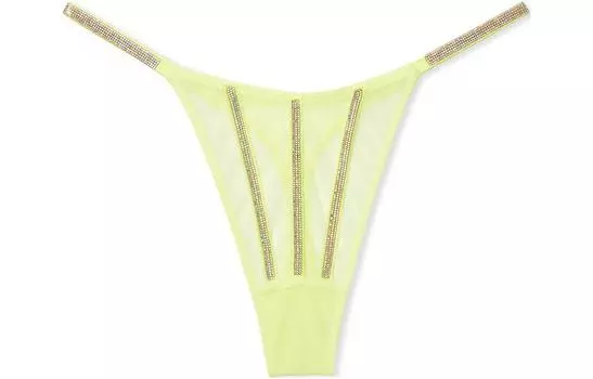 Женские трусы Victoria's Secret, цвет 1 strip (lemon yellow)