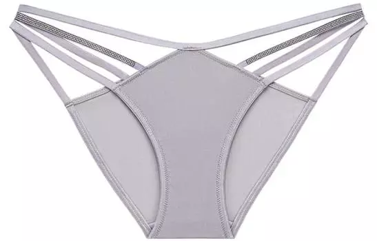 Женские трусы Victoria's Secret, цвет 1 strip (pearl gray)