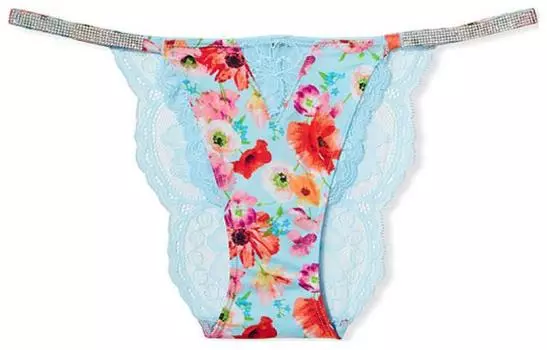 Женские трусы Victoria's Secret, цвет 1 strip (blue)