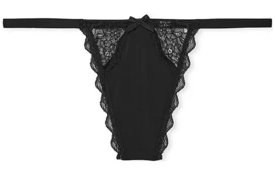 Женские трусы Victoria's Secret, цвет 1 Pack (Black)